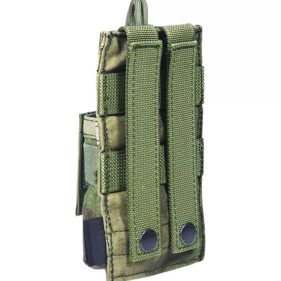 Flyye Industries Radio Pouches>Flyye Short Radio Pouch Molle A-Tacs Fg