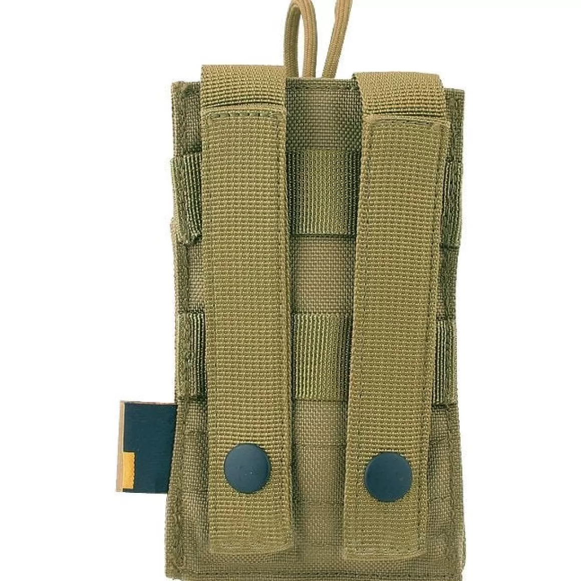 Flyye Industries Radio Pouches>Flyye Short Radio Pouch Molle Khaki