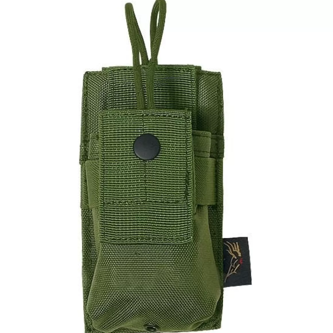 Flyye Industries Radio Pouches>Flyye Short Radio Pouch Molle Olive Drab