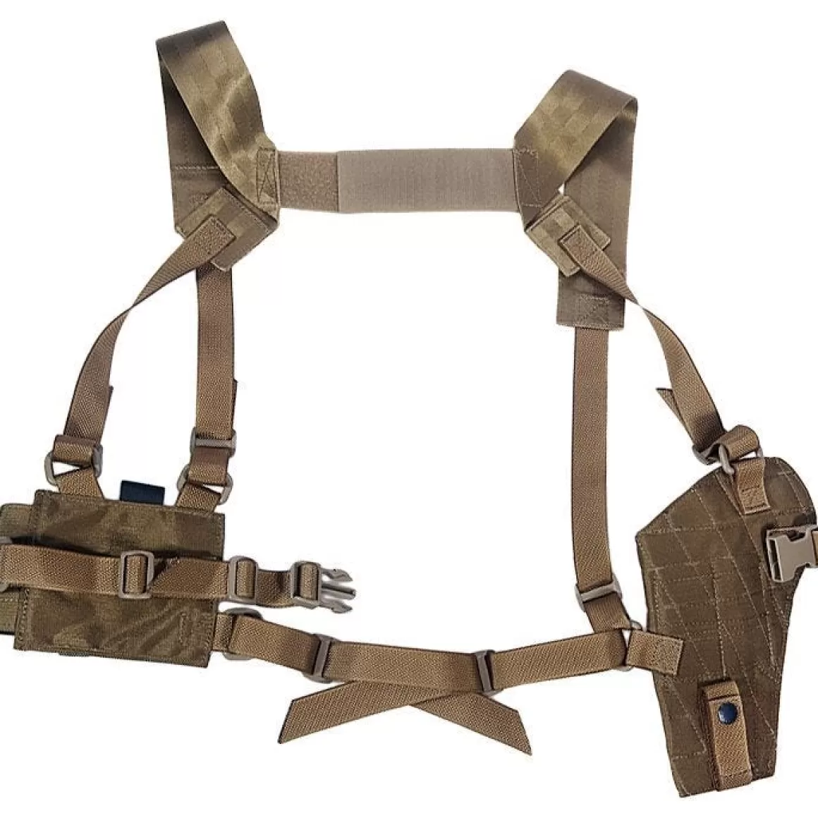 Flyye Industries Holsters>Flyye Shoulder Holster System Panel Molle Coyote Brown