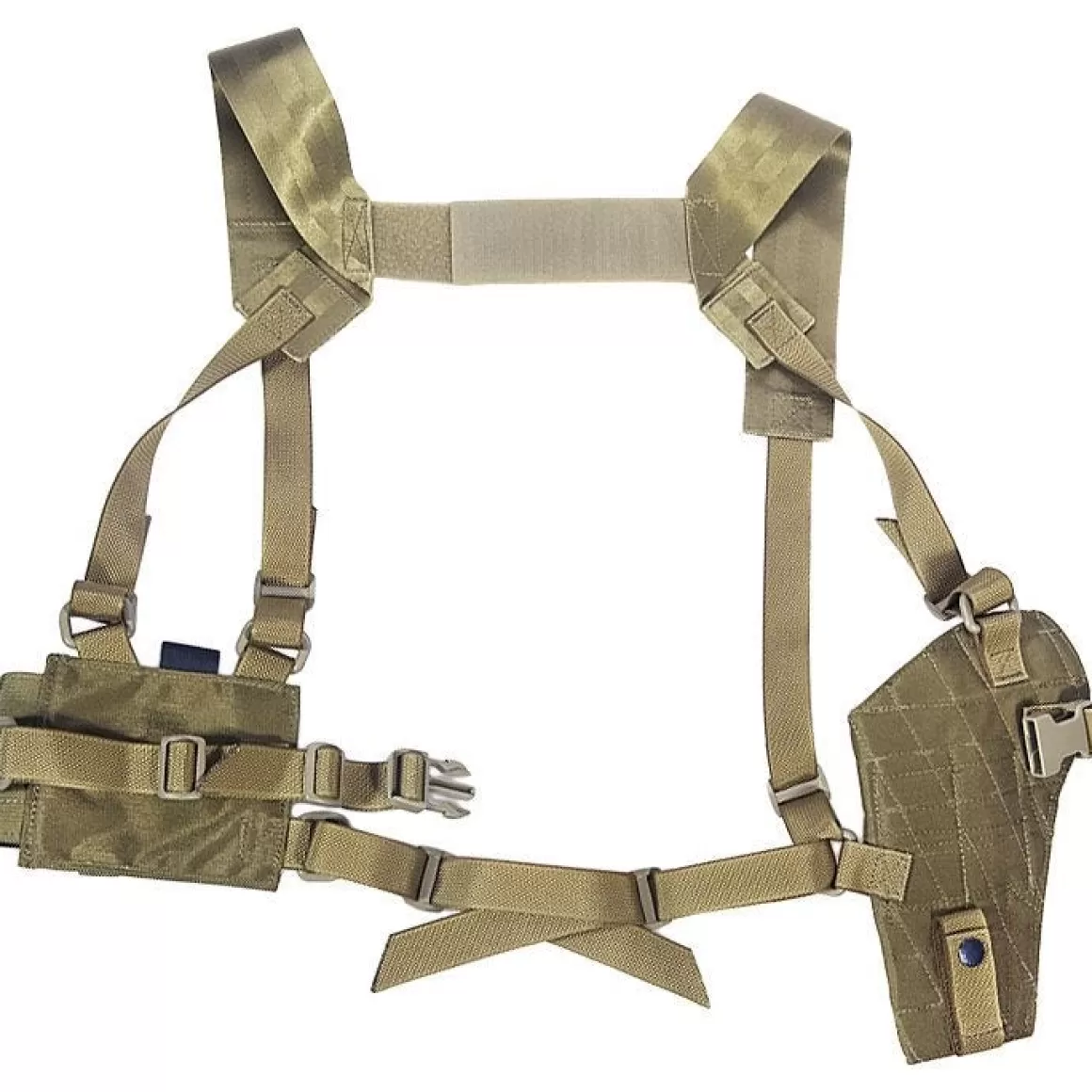 Flyye Industries Holsters>Flyye Shoulder Holster System Panel Molle Khaki