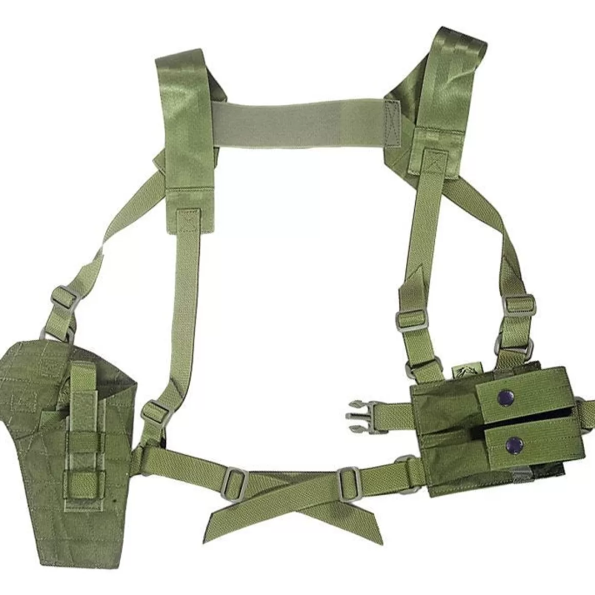 Flyye Industries Holsters>Flyye Shoulder Holster System Panel Molle Olive Drab