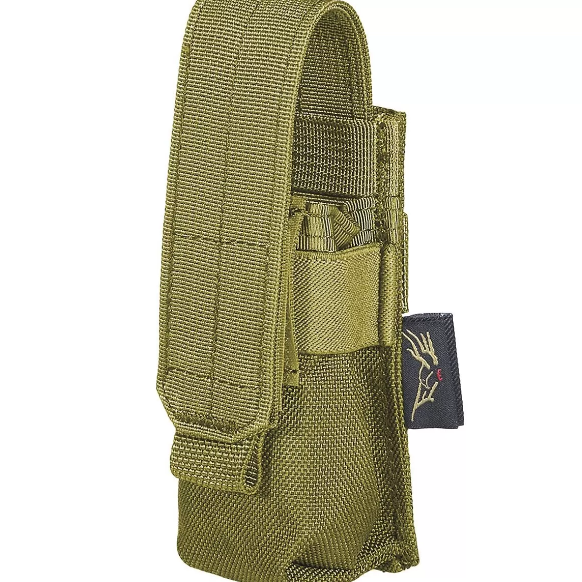 Flyye Industries Magazine Pouches>Flyye Single 9Mm Magazine Pouch Ver. Fe Molle Khaki