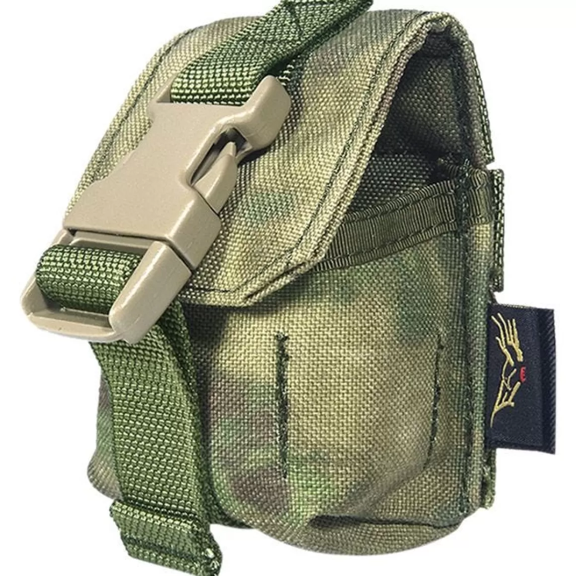 Flyye Industries Grenade Pouches>Flyye Single Fragmentation Grenade Pouch A-Tacs Fg