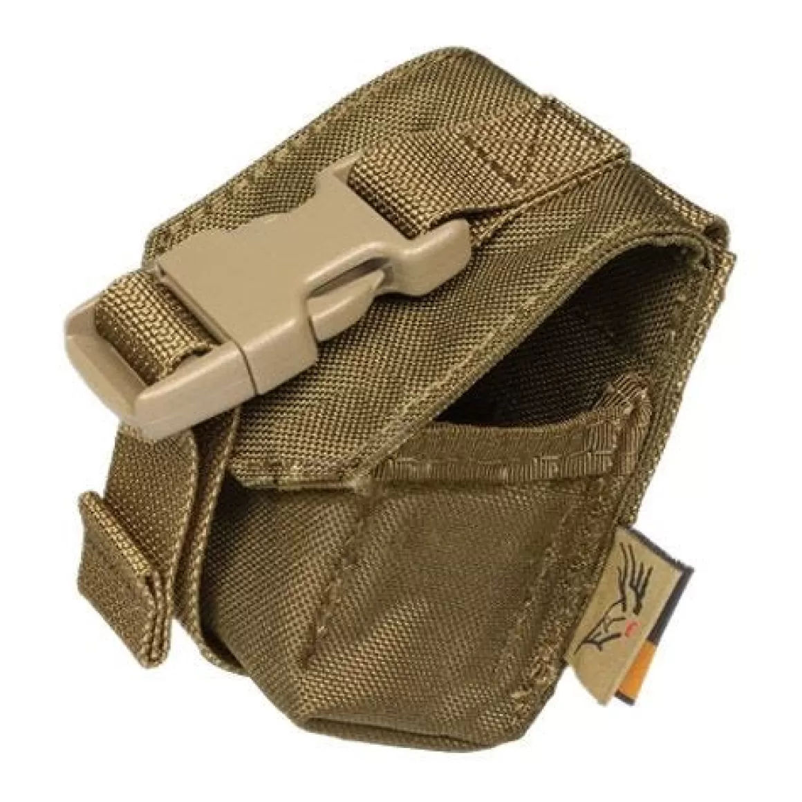 Flyye Industries Grenade Pouches>Flyye Single Fragmentation Grenade Pouch Coyote Brown