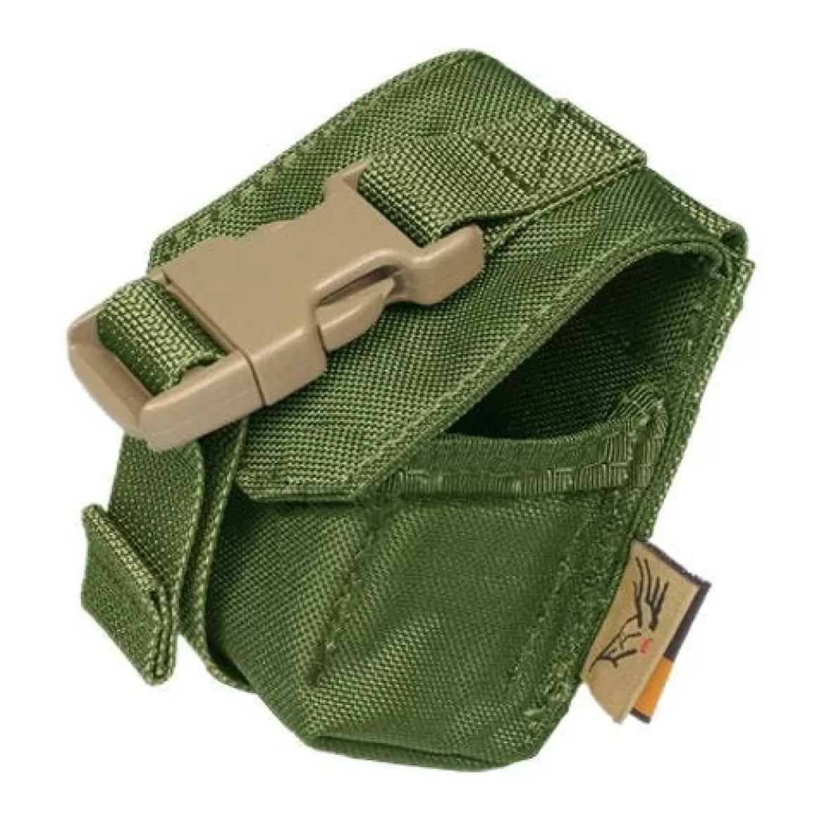 Flyye Industries Grenade Pouches>Flyye Single Fragmentation Grenade Pouch Olive Drab