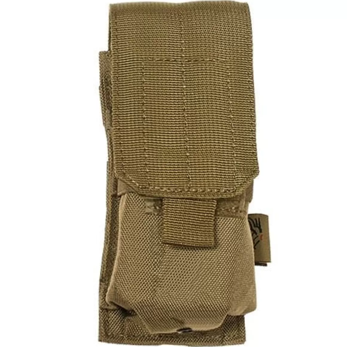 Flyye Industries Magazine Pouches>Flyye Single M4/M16 Magazine Pouch Molle Coyote Brown