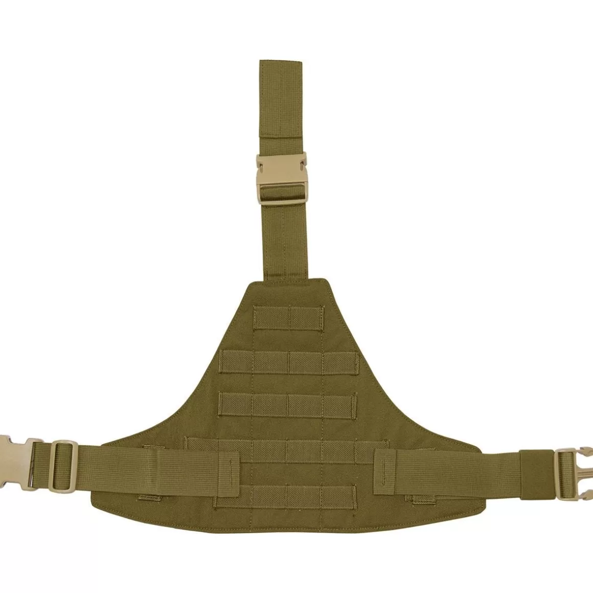 Flyye Industries Panels>Flyye Triangular Leg Panel Molle Coyote Brown