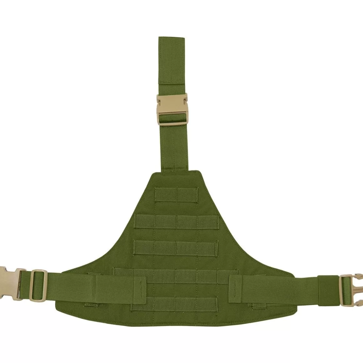 Flyye Industries Panels>Flyye Triangular Leg Panel Molle Olive Drab