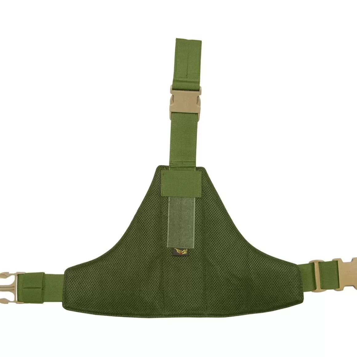 Flyye Industries Panels>Flyye Triangular Leg Panel Molle Olive Drab