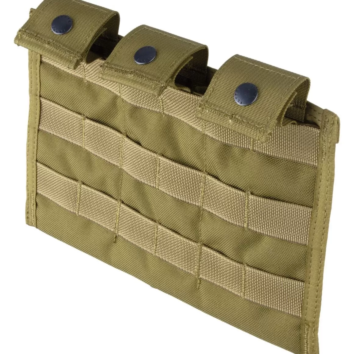 Flyye Industries Magazine Pouches>Flyye Triple M4/M16 Magazine Pouch Ver. Mi Molle Khaki