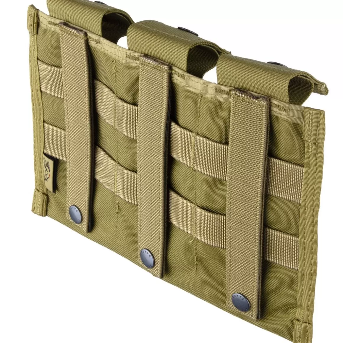 Flyye Industries Magazine Pouches>Flyye Triple M4/M16 Magazine Pouch Ver. Mi Molle Khaki