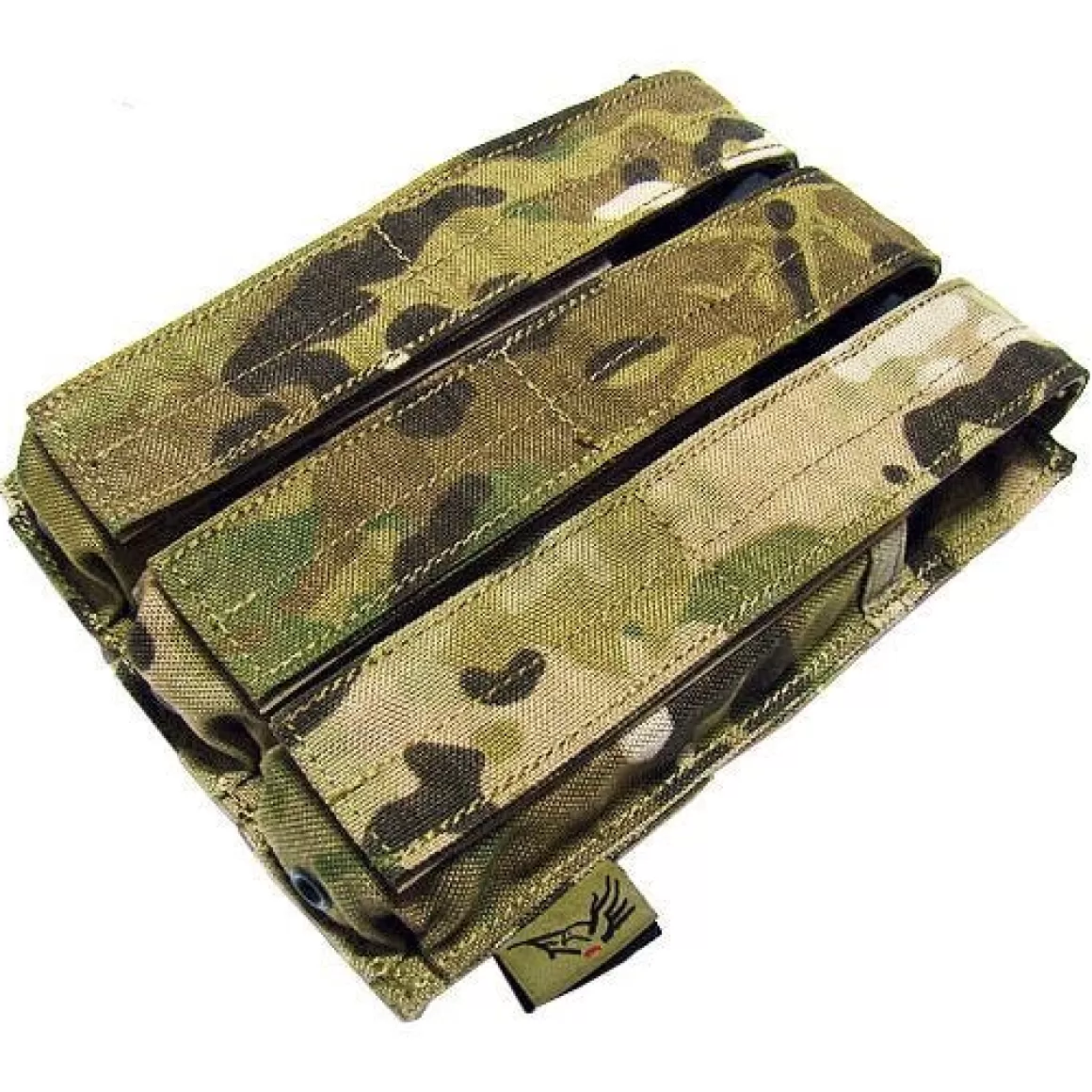 Flyye Industries Magazine Pouches>Flyye Triple Mp5 Magazine Pouch Molle Multicam