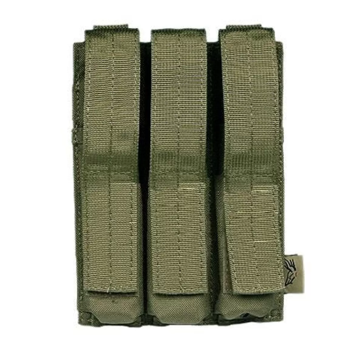 Flyye Industries Magazine Pouches>Flyye Triple Mp5 Magazine Pouch Molle Ranger Green