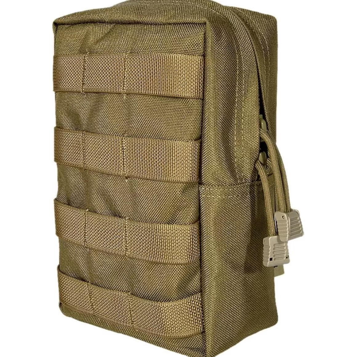 Flyye Industries Utility Pouches>Flyye Vertical Accessories Pouch Molle Coyote Brown