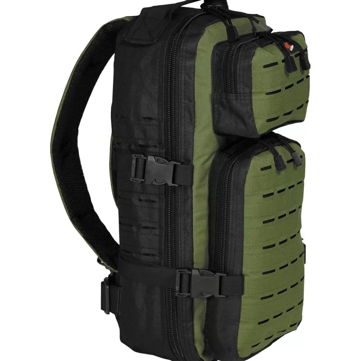 Fox Outdoor Backpacks & Rucksacks> Assault-Travel Backpack Black / Od Green