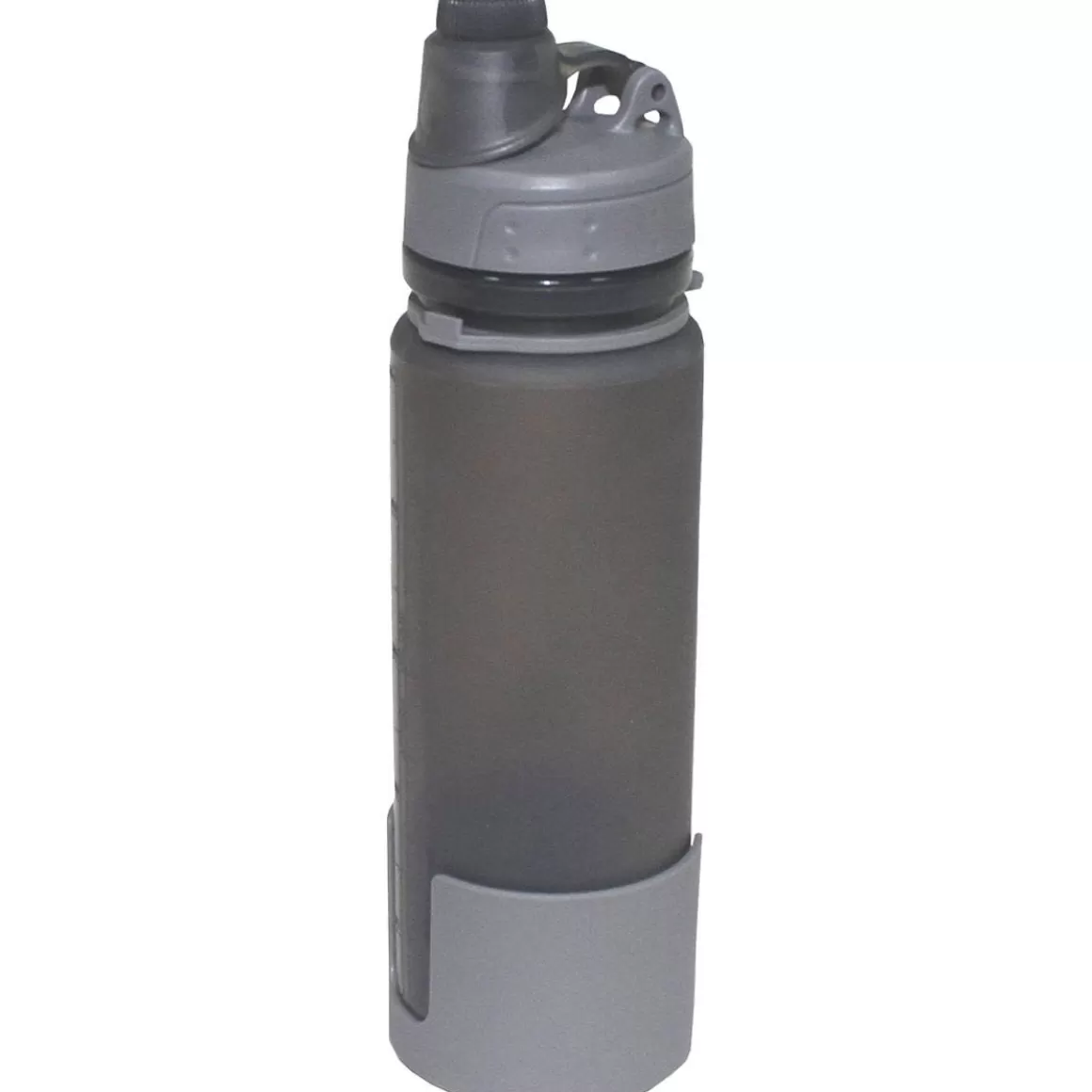 Fox Outdoor Water & Hydration> Foldable Drinking Bottle Grey