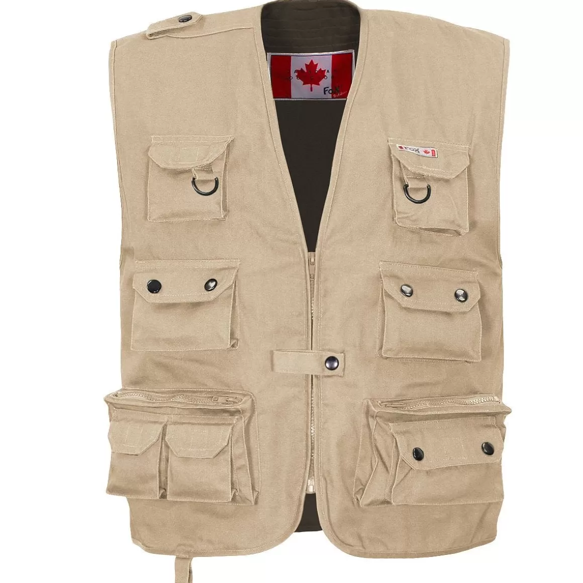 Fox Outdoor Multipurpose Vests> Heavy Vest Khaki