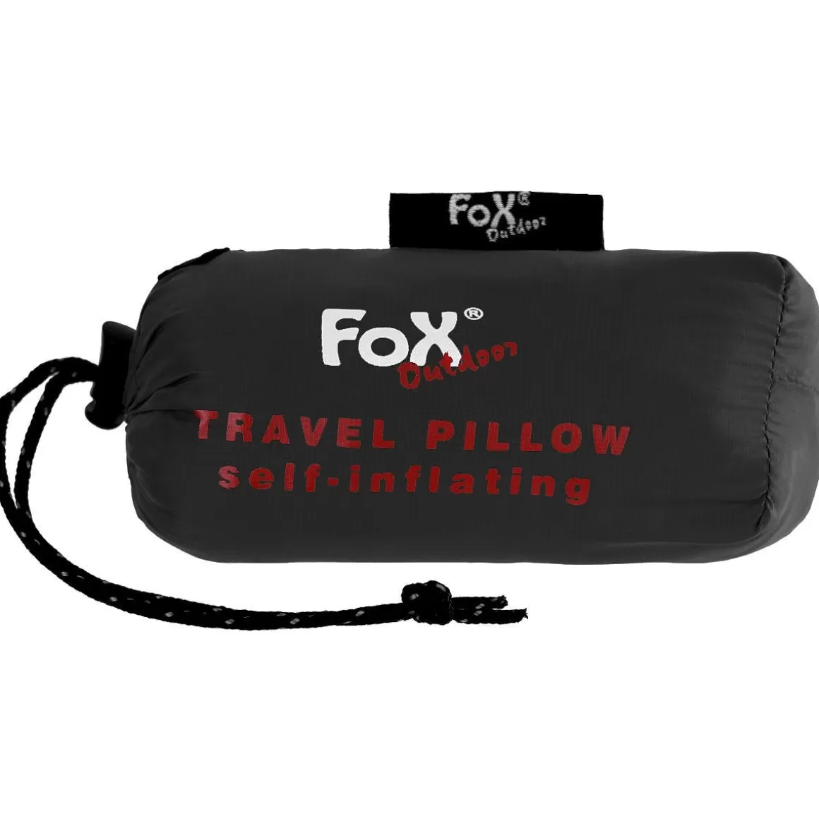 Fox Outdoor Sleeping Gear> Inflatable Travel Pillow Black