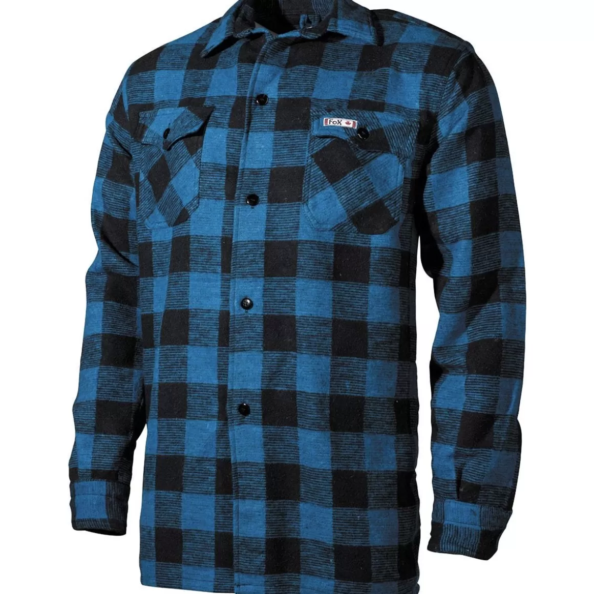 Viper Shirts>Fox Outdoor Lumberjack Shirt Blue / Black Checkered