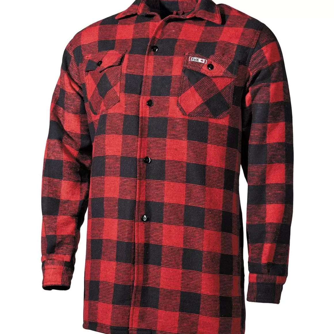 Helikon Shirts>Fox Outdoor Lumberjack Shirt Red / Black Checkered