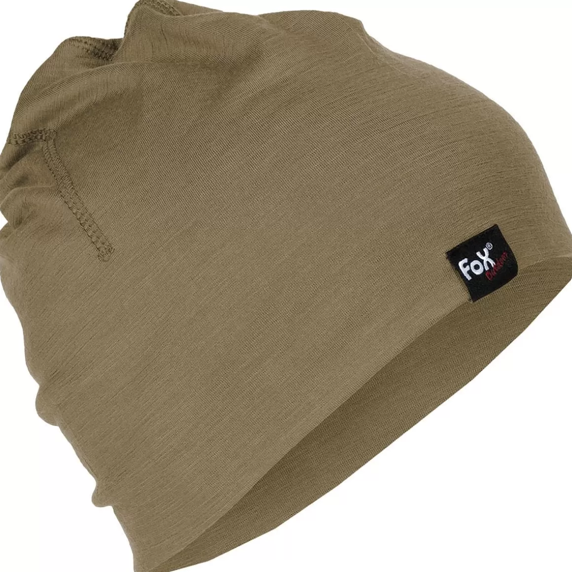 Helikon Headwear>Fox Outdoor Merino Lite Beanie Coyote Tan