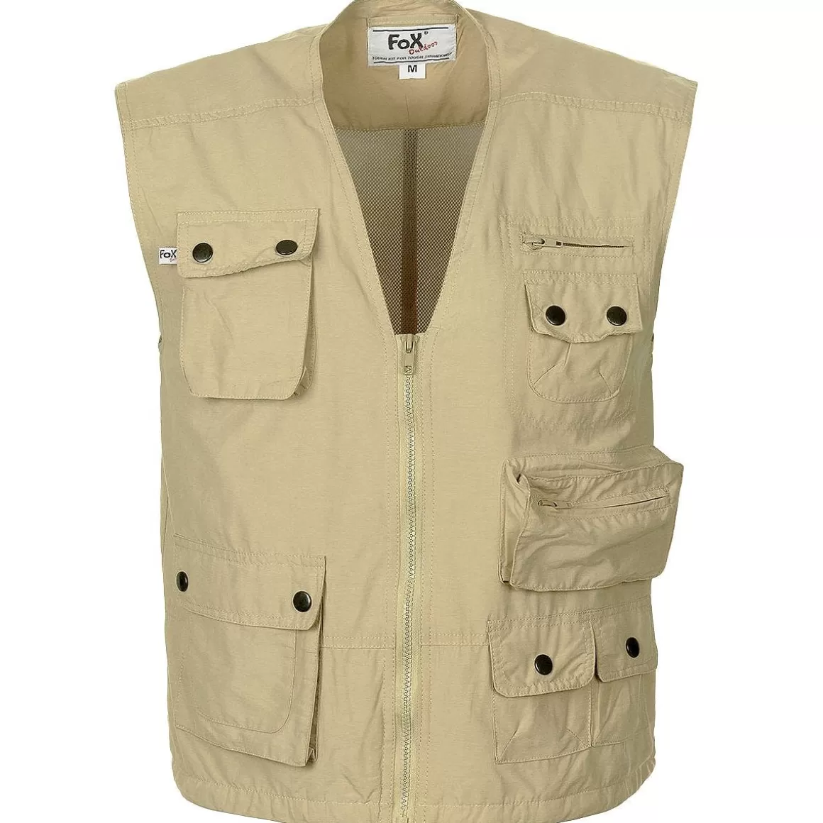 Fox Outdoor Multipurpose Vests> Microfibre Vest Khaki