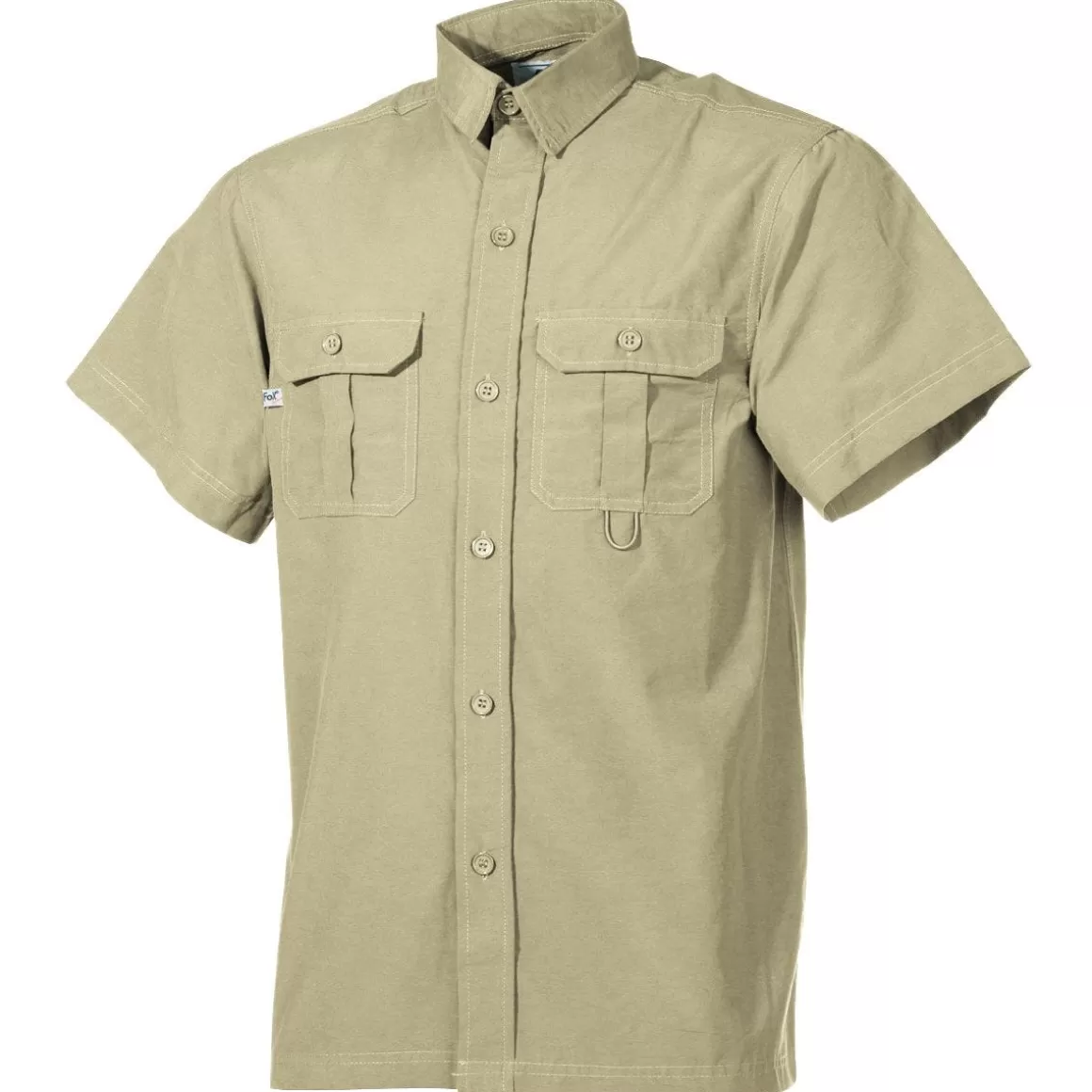 Flyye Industries Shirts>Fox Outdoor Short Sleeve Outdoor Shirt Khaki