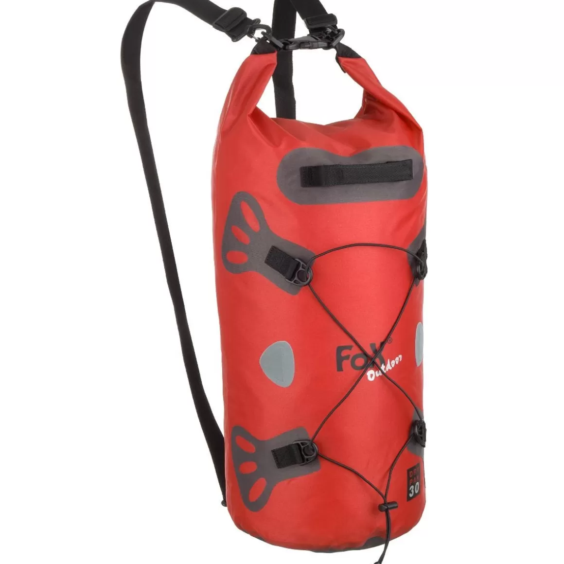 Fox Outdoor Dry Bags & Sacks> Waterproof Duffle Bag Dry Pak 30 Red