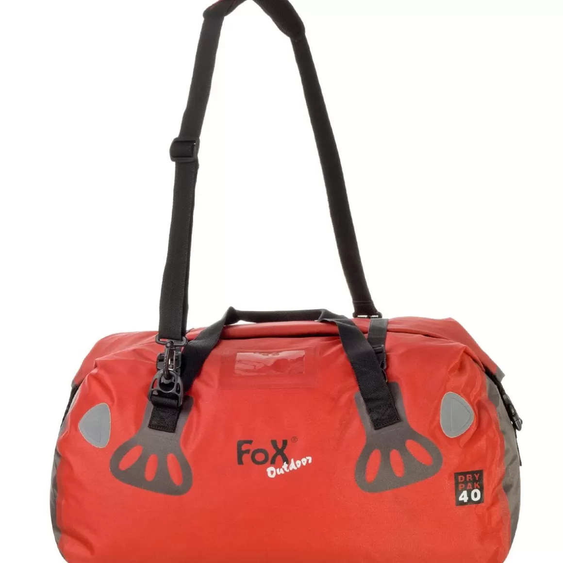 Fox Outdoor Dry Bags & Sacks> Waterproof Duffle Bag Dry Pak 40 Red