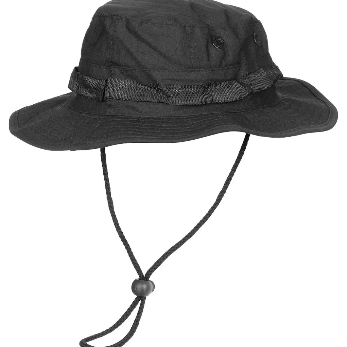 Highlander Headwear>Gi Ripstop Bush Hat Black