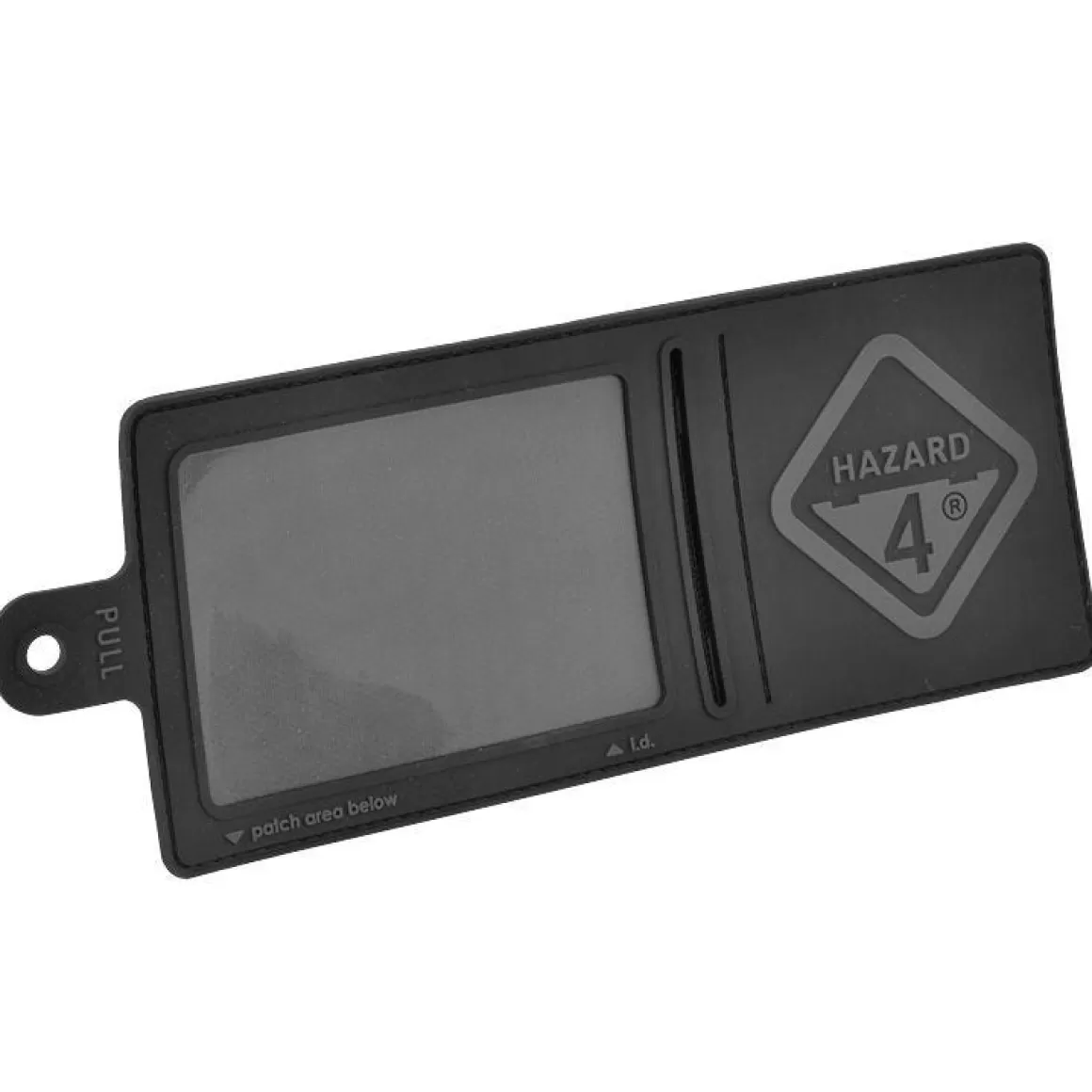 Hazard 4 Badges & Patches> 3D Large Hook-And-Loop I.D. Holder Black