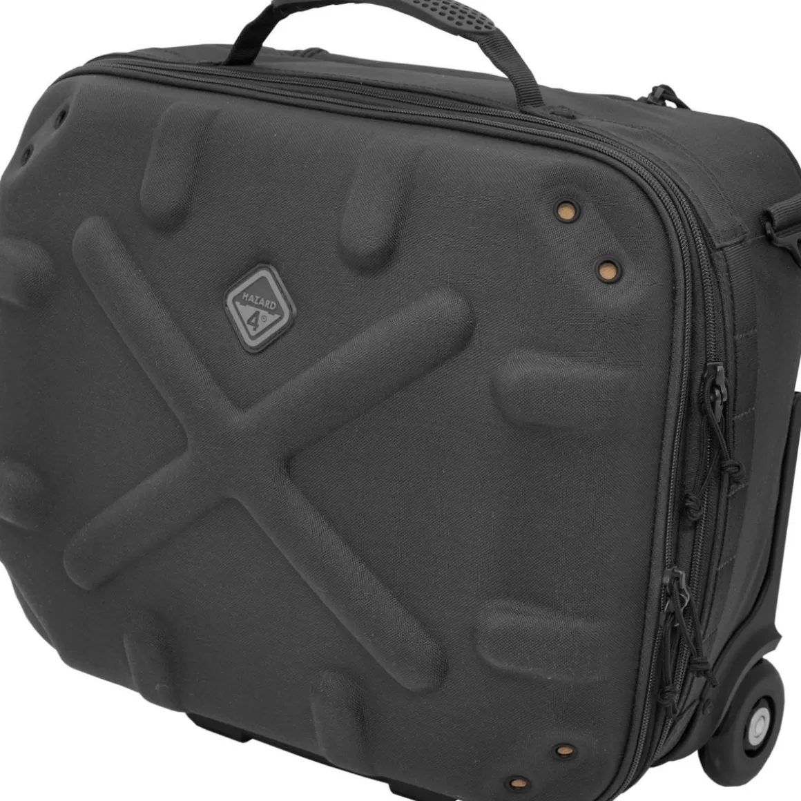 Hazard 4 Luggage> Airstrike Tech Airline Rolling Carry-On Black