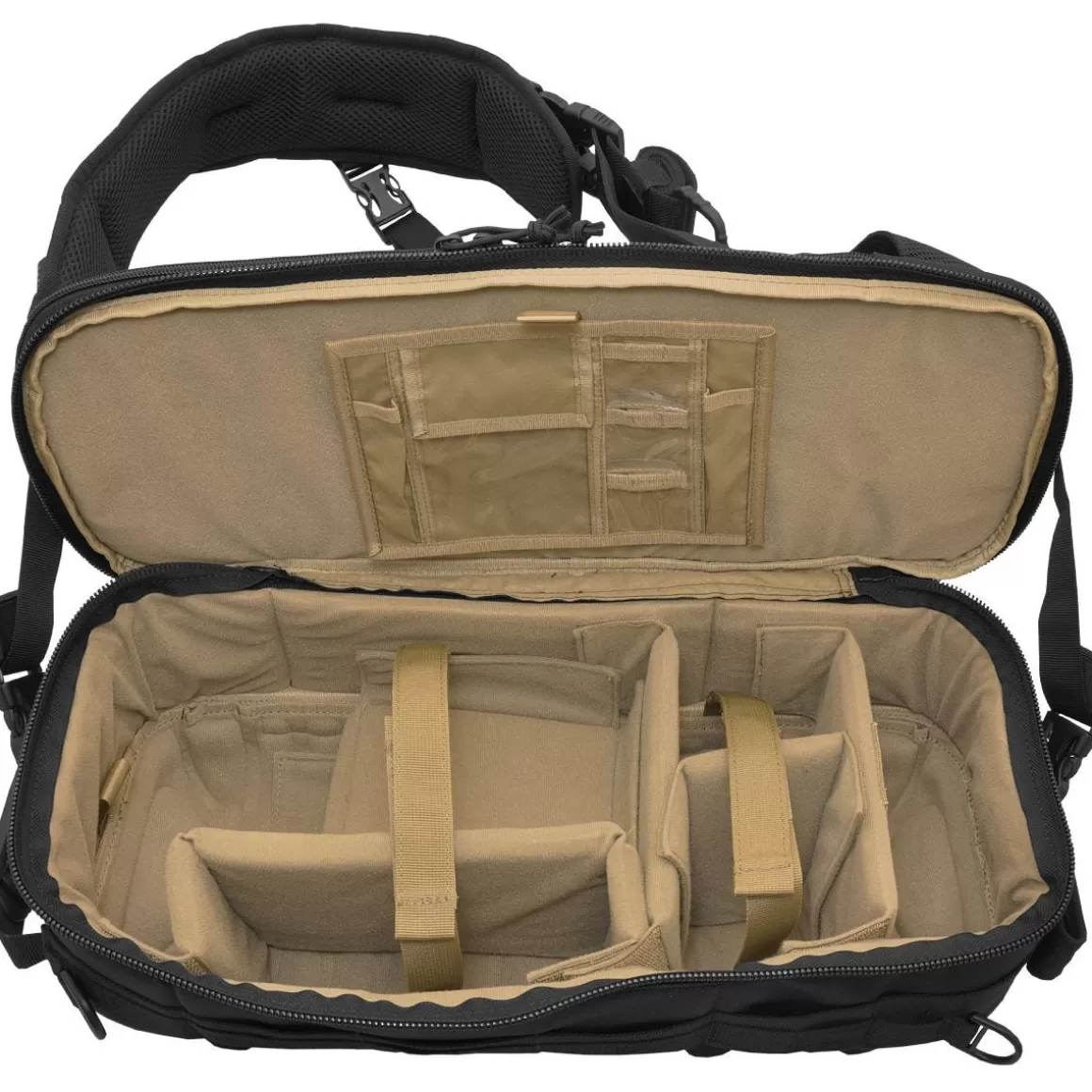 Hazard 4 Shoulder Bags> Plan-B Hard Sling Pack Black