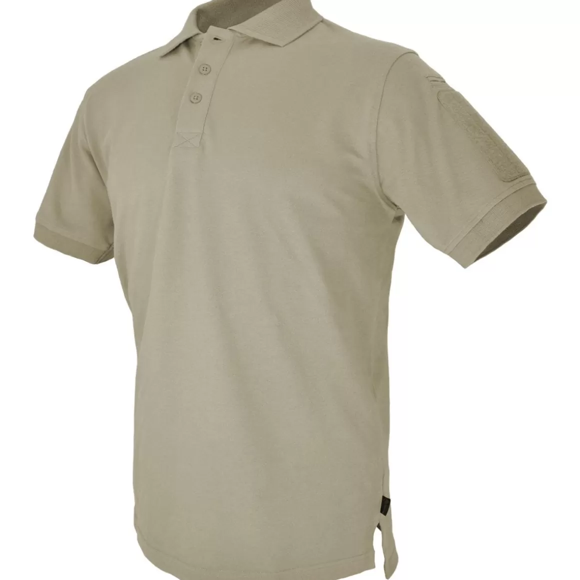 Hazard 4 T-Shirts & Vests> Undervest Plain Front Battle Polo Shirt Tan