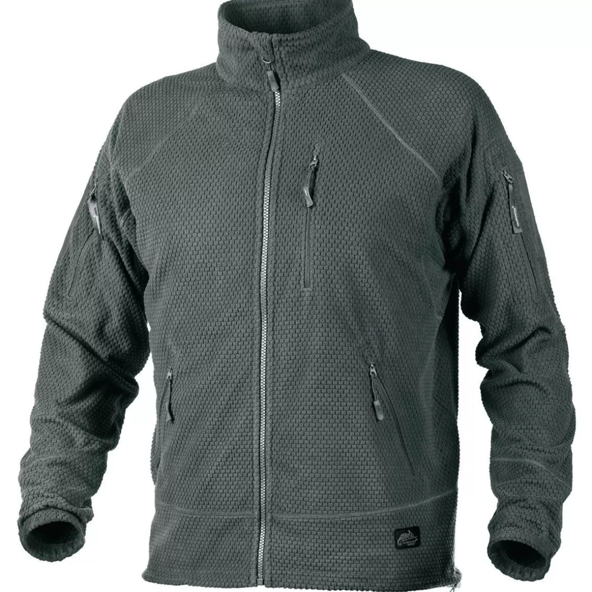 Pentagon Fleeces>Helikon Alpha Tactical Grid Fleece Jacket Shadow Grey