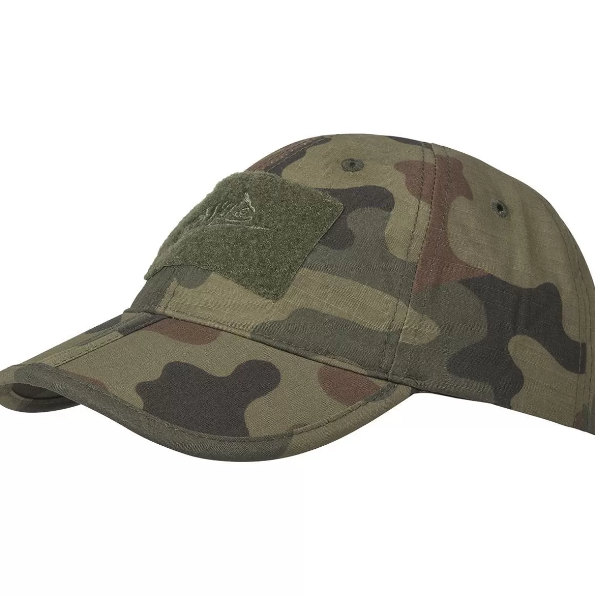 Highlander Headwear>Helikon Baseball Foldable Cap Polish Woodland