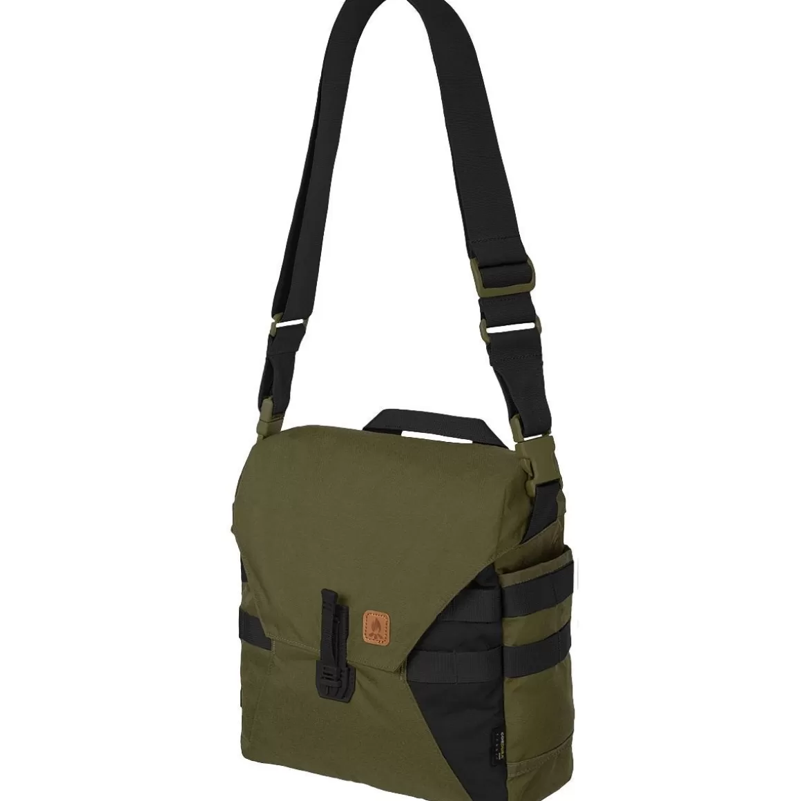 Helikon Shoulder Bags> Bushcraft Haversack Bag Olive Green/Black