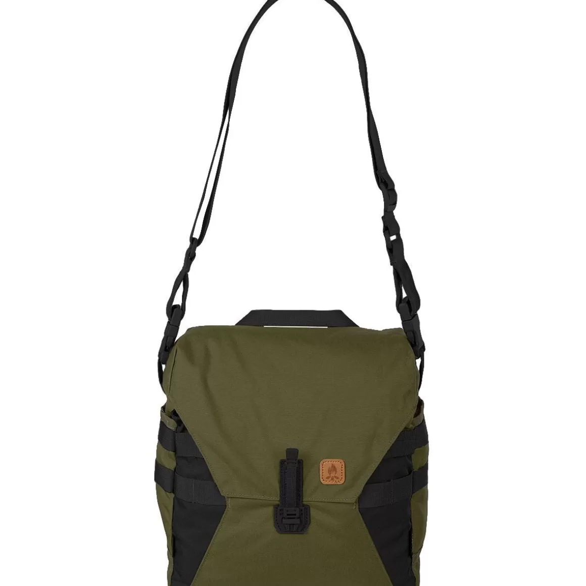 Helikon Shoulder Bags> Bushcraft Haversack Bag Olive Green/Black