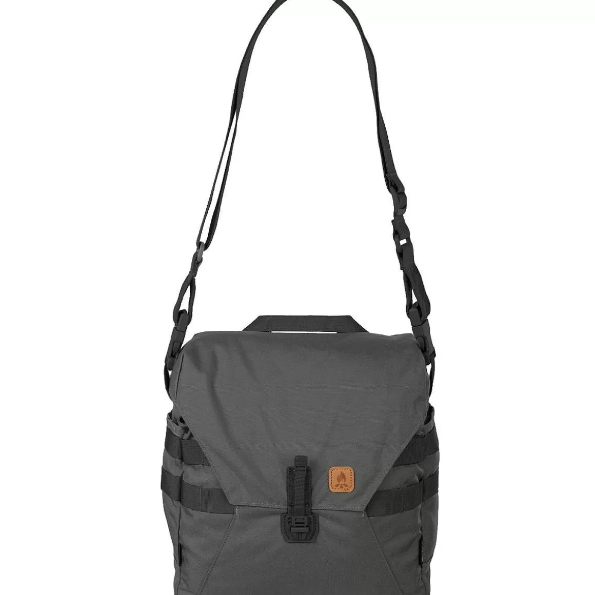 Helikon Shoulder Bags> Bushcraft Haversack Bag Shadow Grey/Black