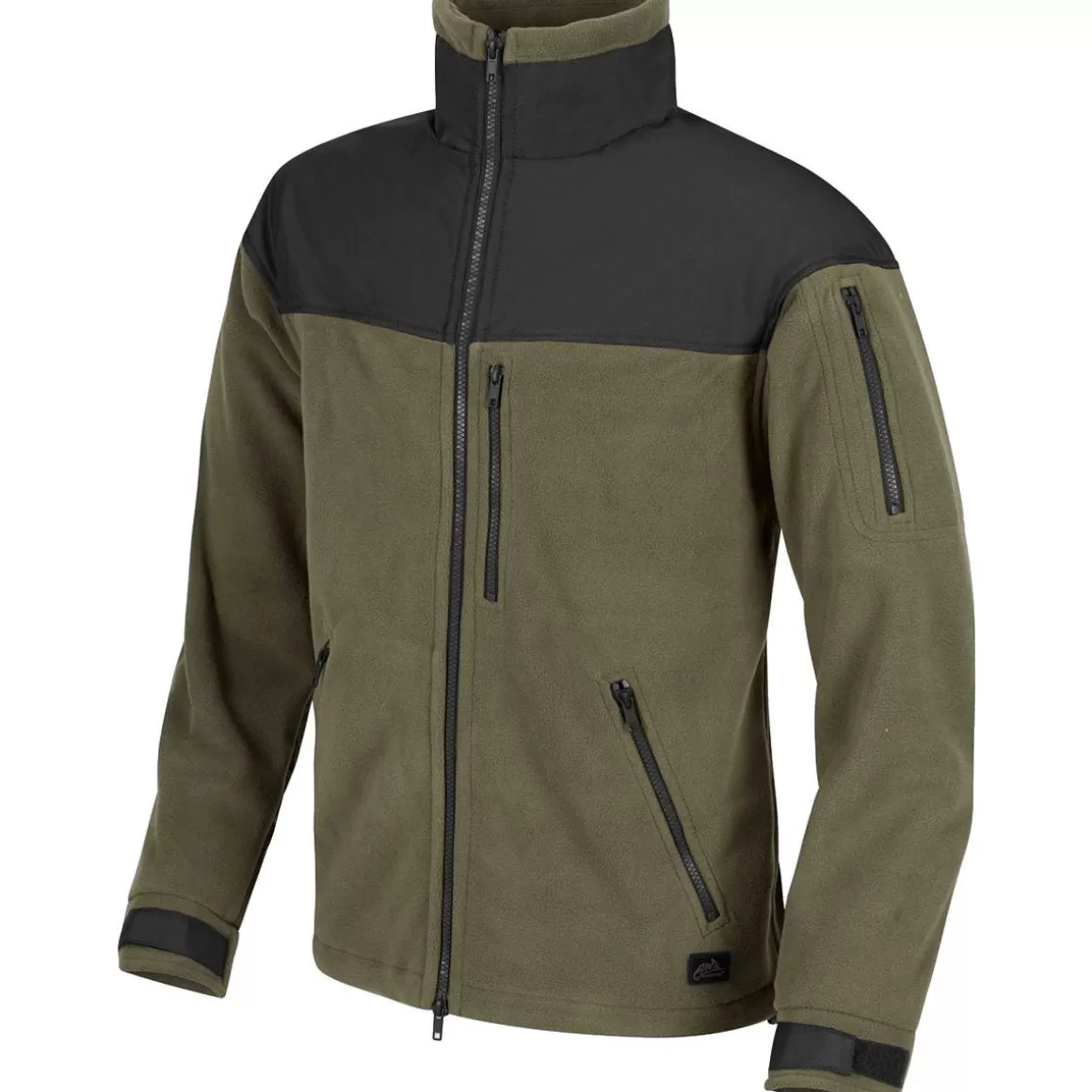 Pentagon Fleeces>Helikon Classic Army Fleece Olive Green/Black