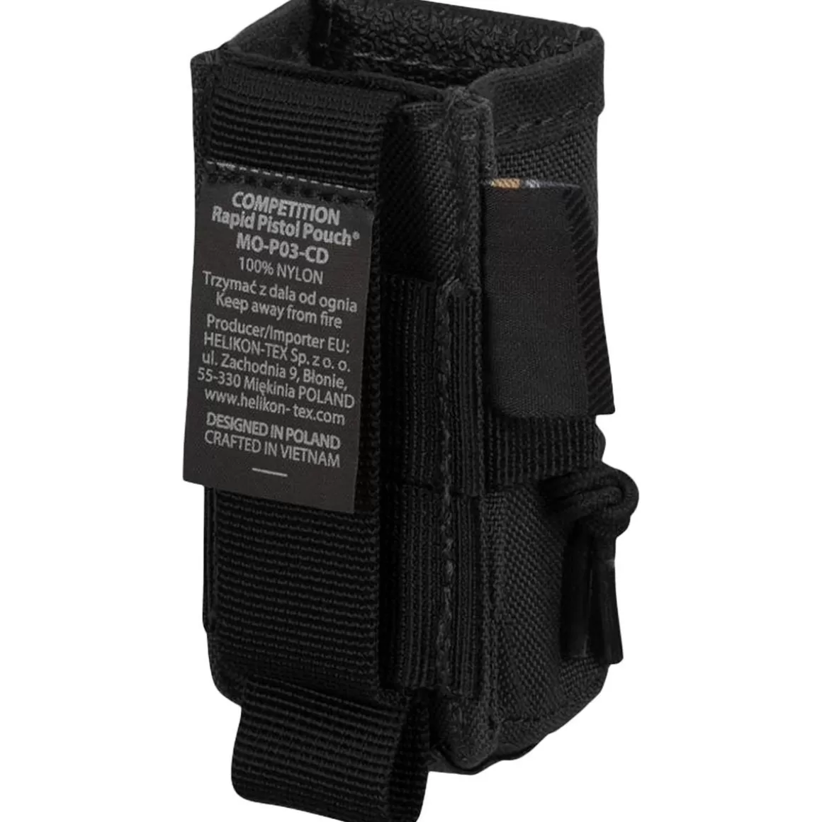 Helikon Magazine Pouches> Competition Rapid Pistol Magazine Pouch Black