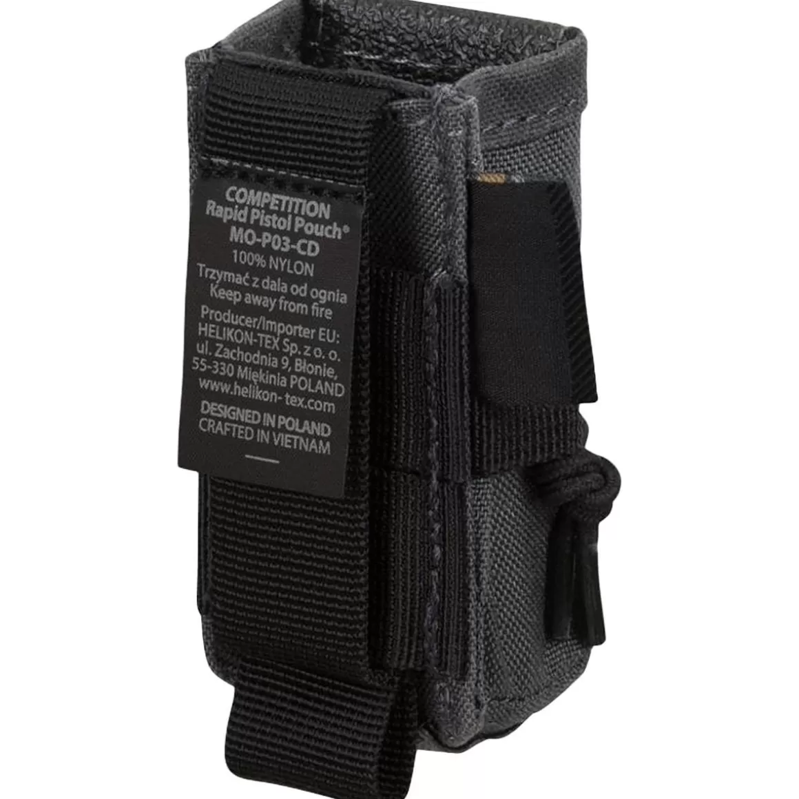 Helikon Other Pouches> Competition Rapid Pistol Magazine Pouch Shadow Grey / Black