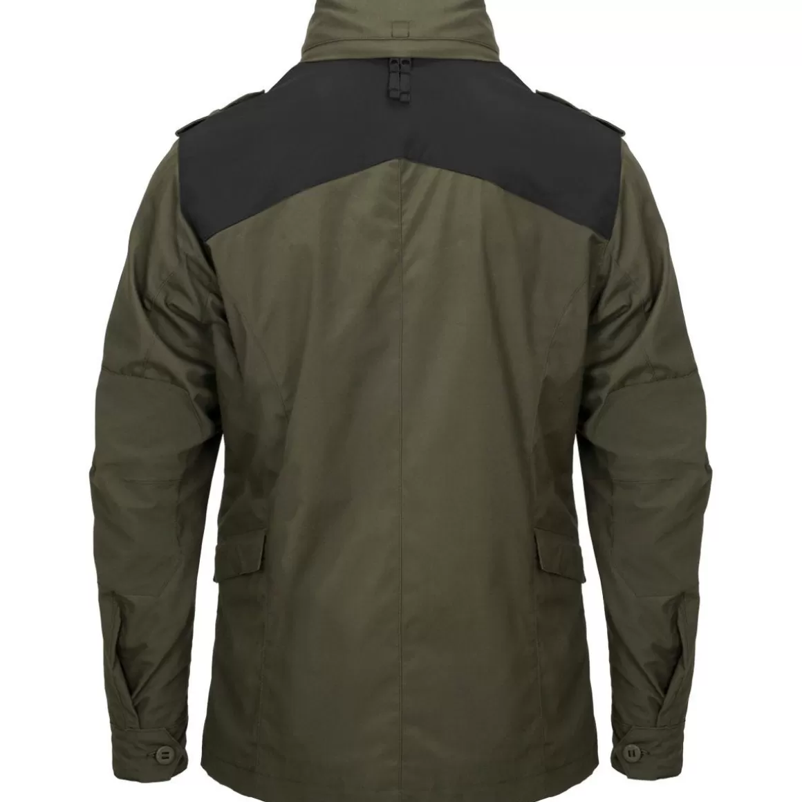 Helikon Jackets & Coats> Covert M-65 Jacket Taiga Green / Black