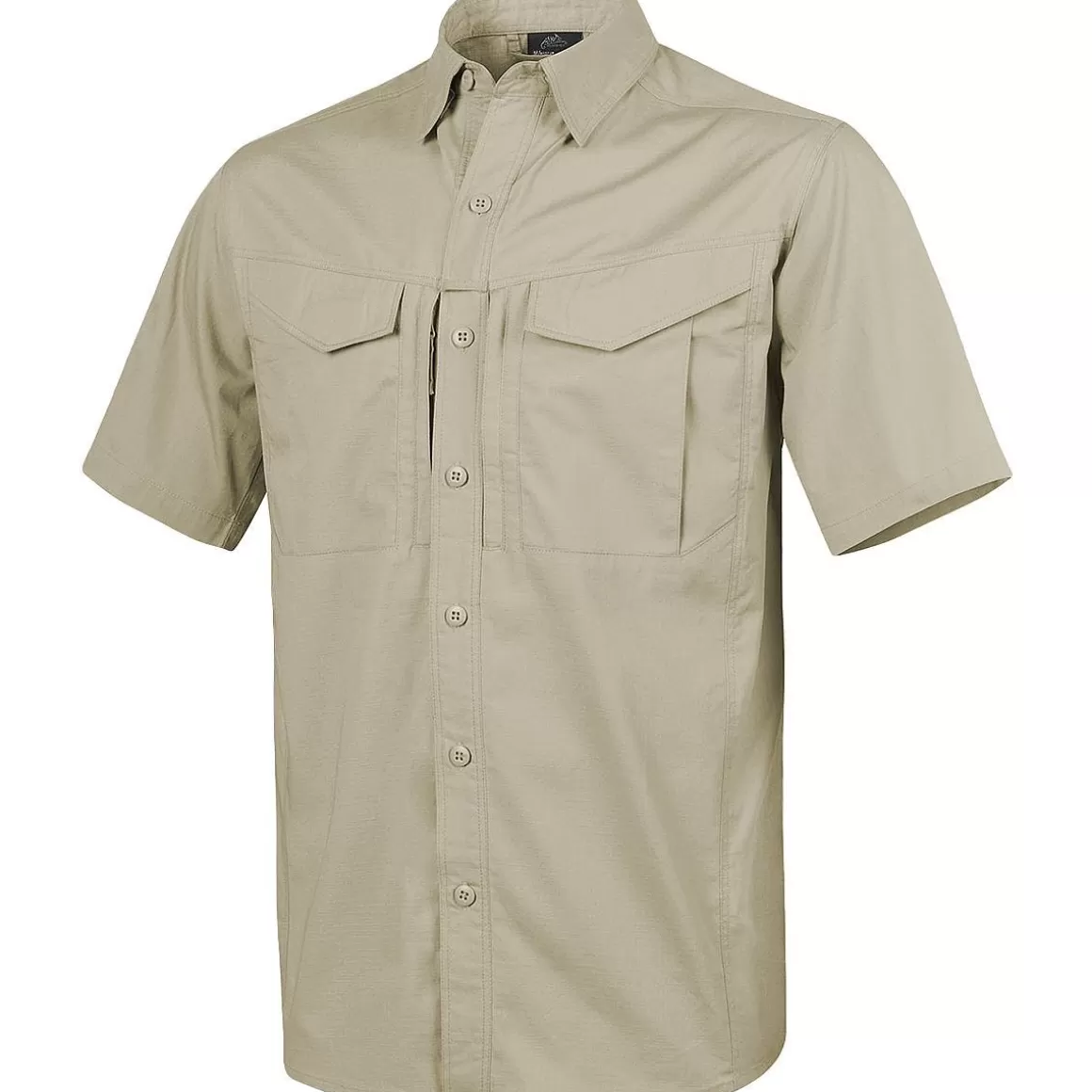 First Tactical Shirts>Helikon Defender Mk2 Short Sleeve Shirt Khaki