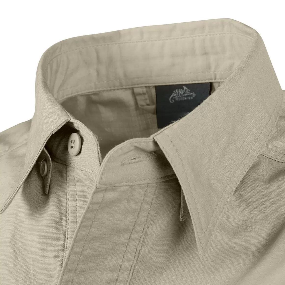 First Tactical Shirts>Helikon Defender Mk2 Short Sleeve Shirt Khaki