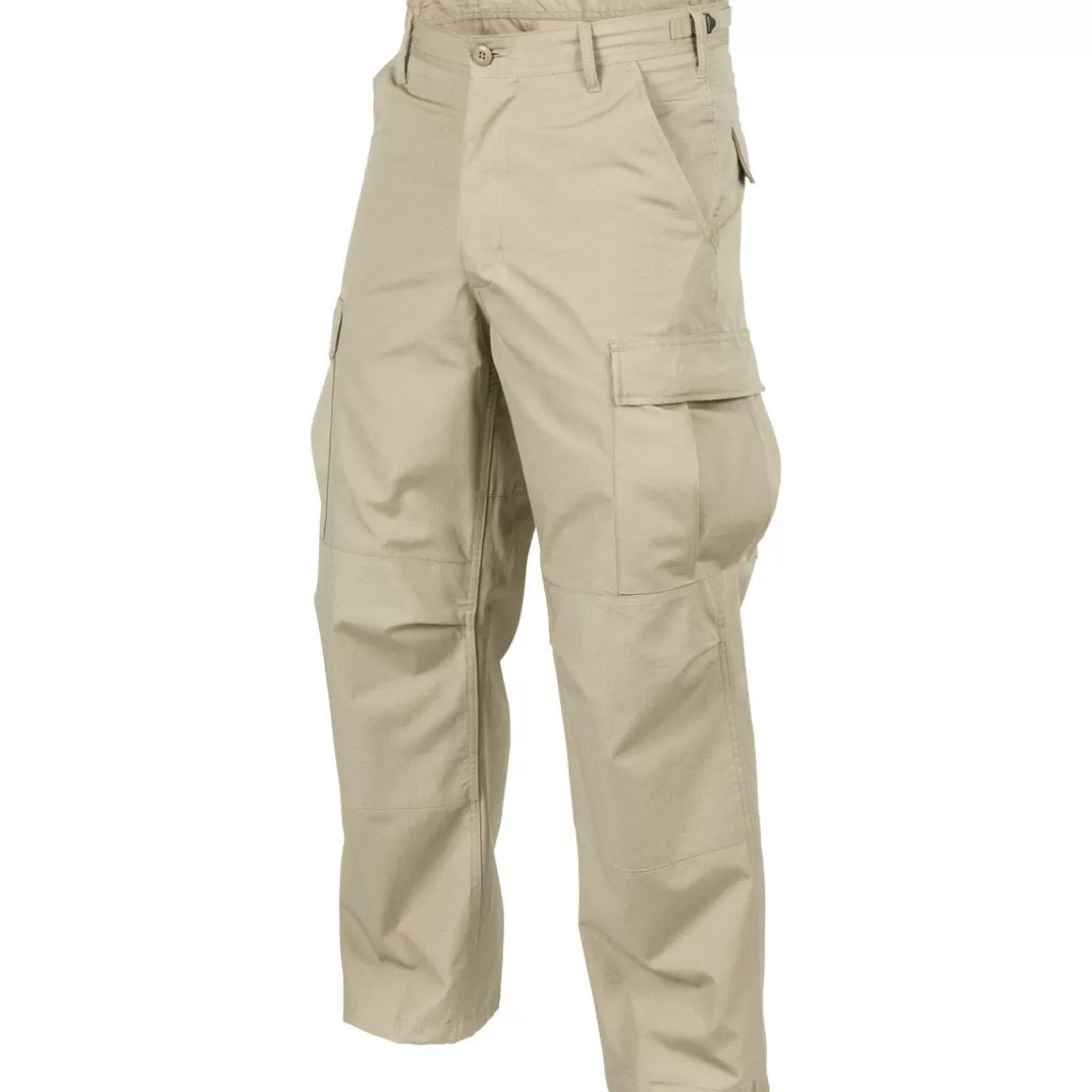 Helikon Trousers> Genuine Bdu Trousers Cotton Ripstop Khaki