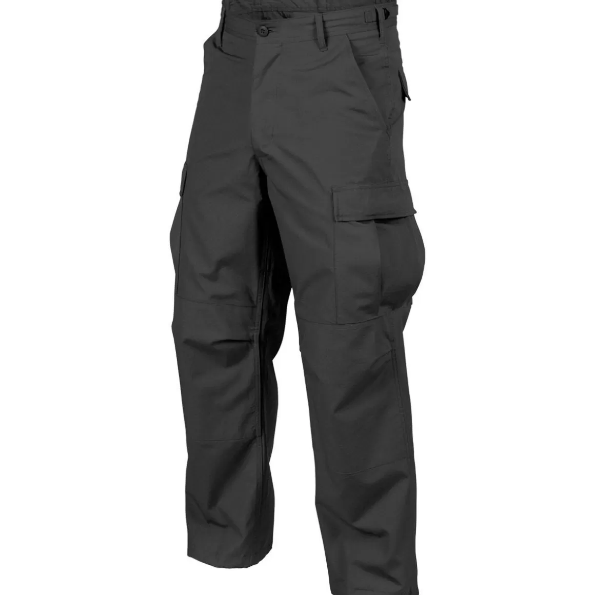 Helikon Trousers> Genuine Bdu Trousers Polycotton Ripstop Black