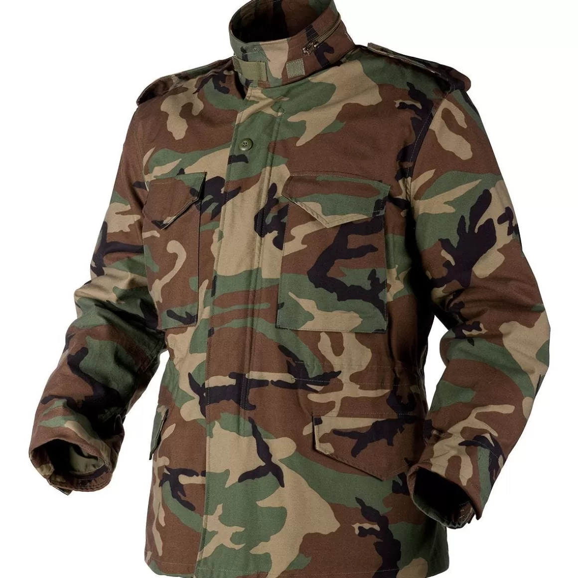 Helikon Jackets & Coats> Genuine M65 Jacket Woodland