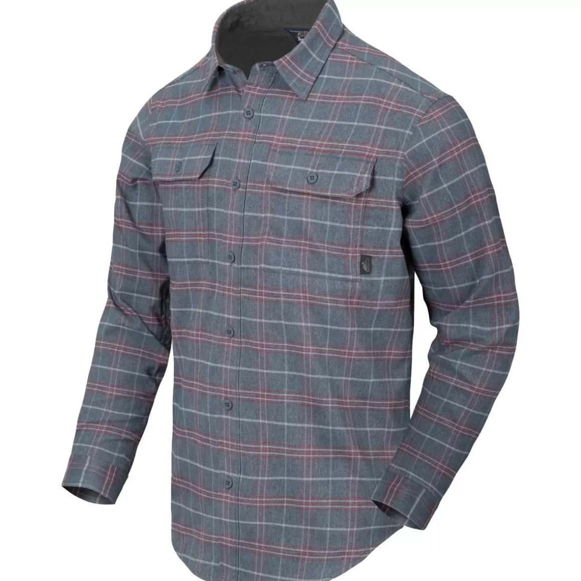 Flyye Industries Shirts>Helikon Greyman Shirt Graphite Plaid